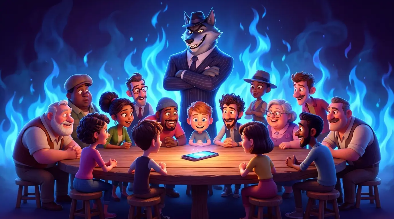 Mafia Game for Large Groups: Setups for 6 to 15 Players